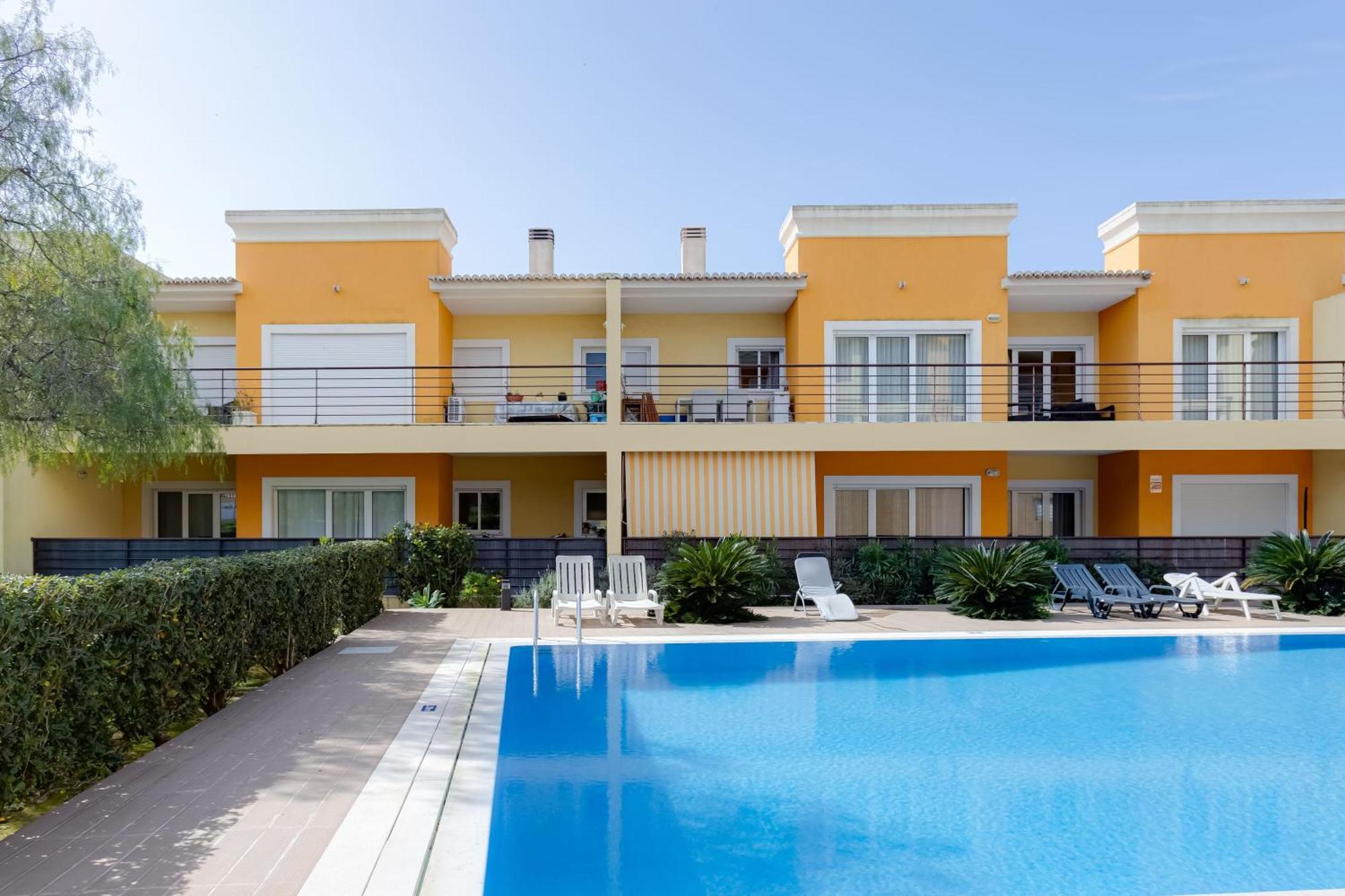 The Village - Apart Para 6 Com Ac, Garagem E Piscina, A Poucos Min Da Gale Albufeira Luaran gambar